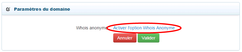 Whois anonyme LWS