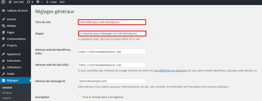 Réglages-generaux-WordPress