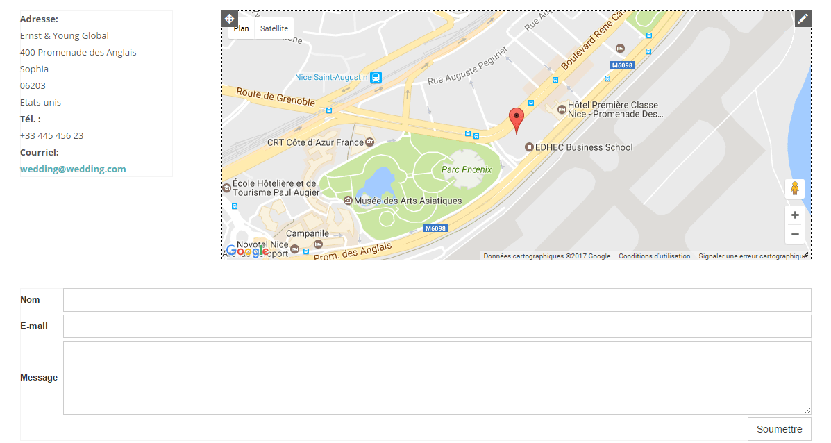 augmenter le trafic sur un site WordPress, page à propos