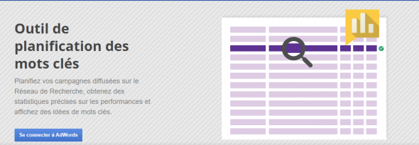 outils de référencement Google