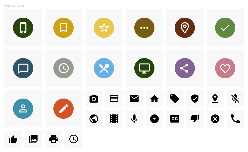 Module Boutons-1 SiteBuilder Pro