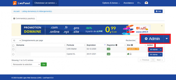 créer une adresse email pro