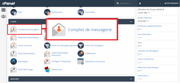 créer une adresse email pro