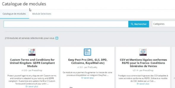 plugins modules prestashop