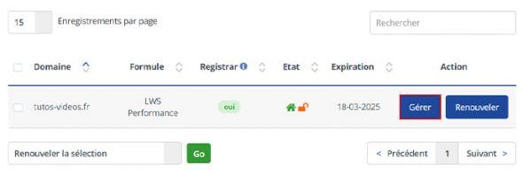 Gérer son hébergement web