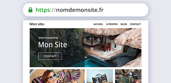 url de site web