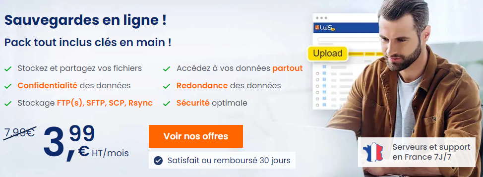 Sauvegarde en ligne