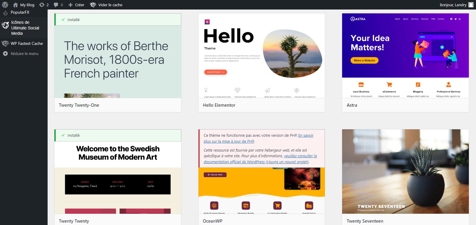 thèmes WordPress