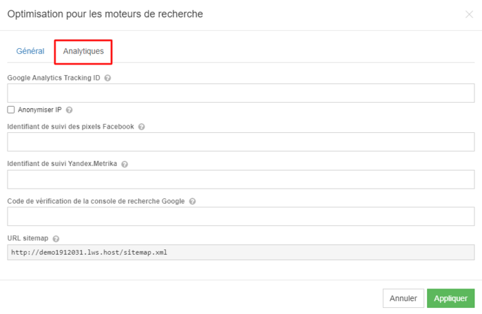 éditeur de site SEO