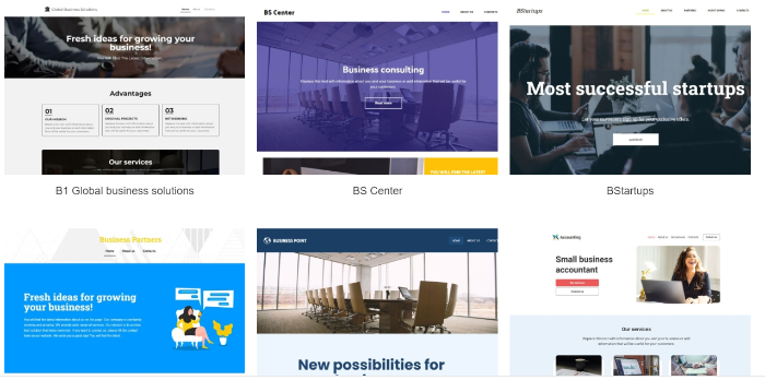 créer un site professionnel