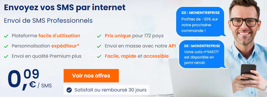 SMS Marketing envoi de SMS par internet SMS professionnels