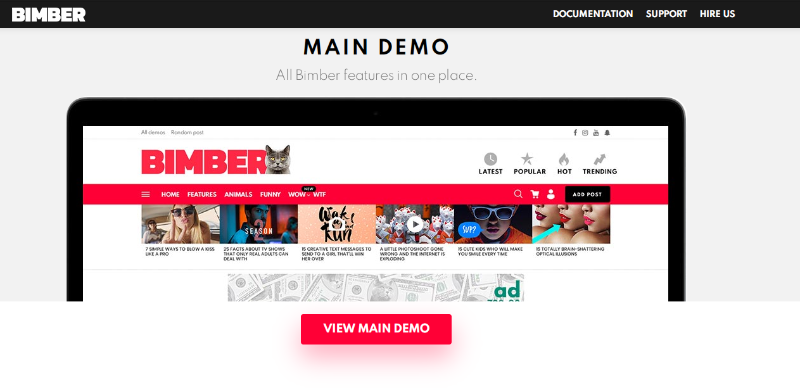 Bimber thème WordPress avantage référencement Google