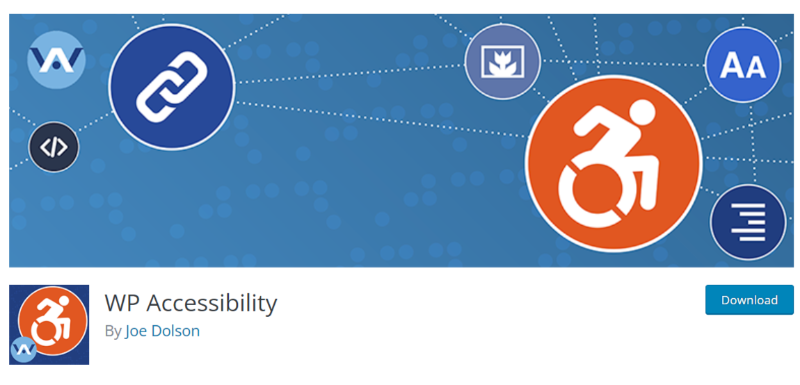 WP accessibility