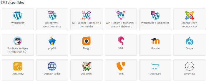 créer un site