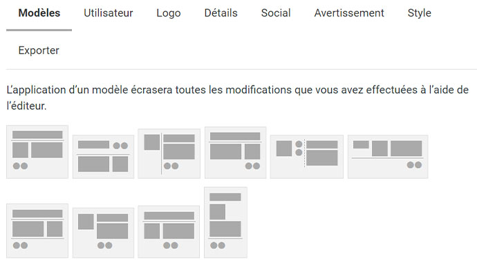 Modèles signatures mails pro