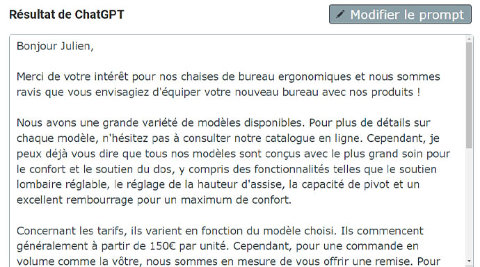 Réponse automatique mail pro LWS