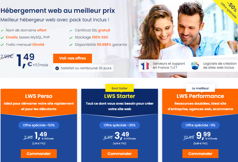 Hébergement web 