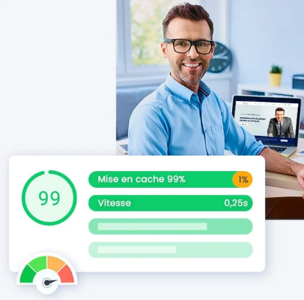 Performance élevée et temps de chargement rapide avec l'hébergement web LWS