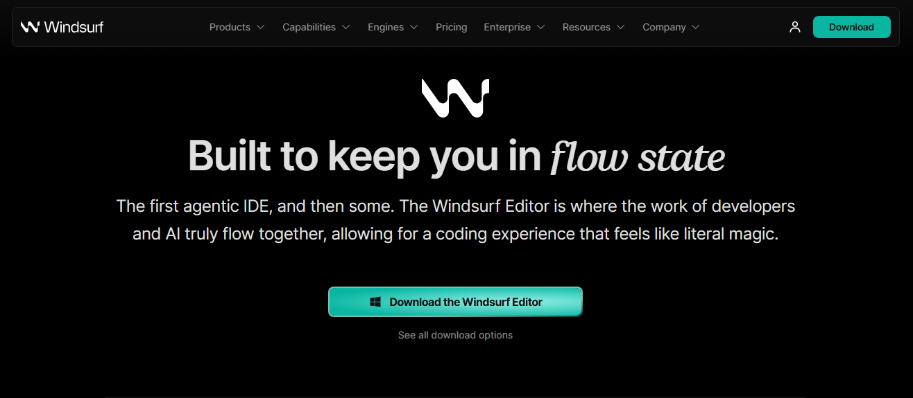 Windsurf -un IDE natif IA combinant les fonctions de copilote et d'agent autonome