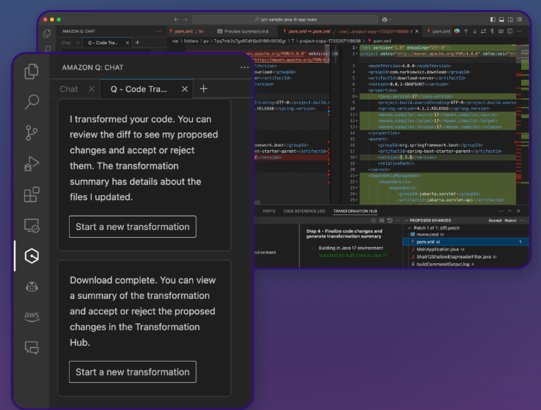 Amazon Q Developer Accélérez les mises à niveau des applications Java en quelques minutes Amazon Q Developer - Accélérez les mises à niveau des applications Java en quelques minutes