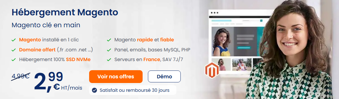 Le meilleur hébergement Magento Le meilleur hébergement Magento