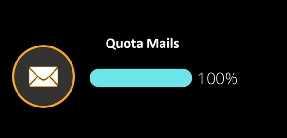 Pourquoi je ne reçois pas mes mails - le quota est peut être atteint
