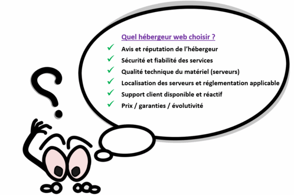 Quel hébergeur web choisir – Les critères de choix Quel hébergeur web choisir – Les critères de choix