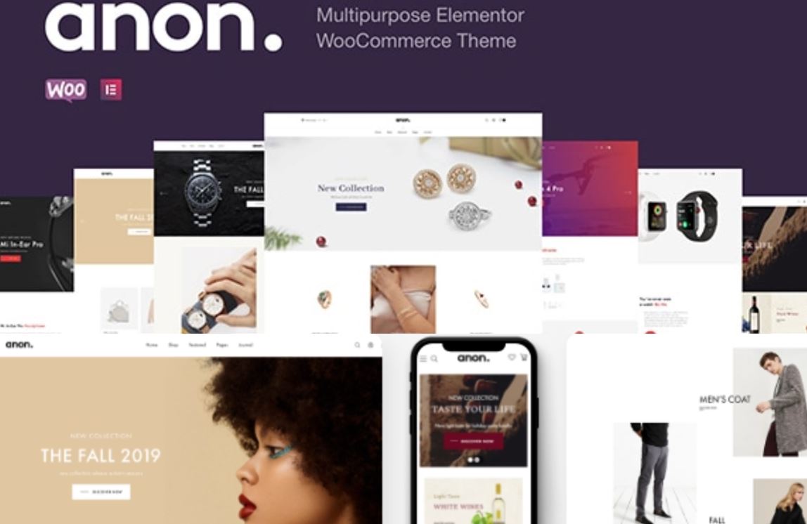 Anon – un thème WooCommerce premium, polyvalent, performant et riche en fonctionnalités Anon – un thème WooCommerce premium, polyvalent, performant et riche en fonctionnalités