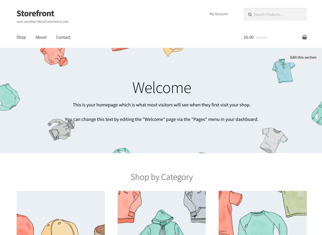Storefront – un thème gratuit, responsive et personnalisable Storefront – un thème gratuit, responsive et personnalisable