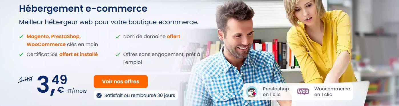 Notre hébergement e commerce clé en main pour créer et lancer facilement votre projet de niche Notre hébergement e commerce clé en main pour créer et lancer facilement votre projet de niche